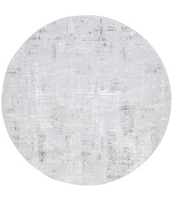Safavieh Parker Light Grey / Ivory Grey PRK100 6 ft. 7 in. X 6 ft. 7 in. Round Rug