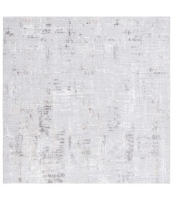 Safavieh Parker Light Grey / Ivory Grey PRK100 6 ft. 7 in. X 6 ft. 7 in. Square Rug