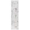 Safavieh Parker Light Grey / Black PRK100 2 ft. X 8 ft. Runner Rug