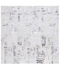 Safavieh Parker Light Grey / Black PRK100 6 ft. 7 in. X 6 ft. 7 in. Square Rug