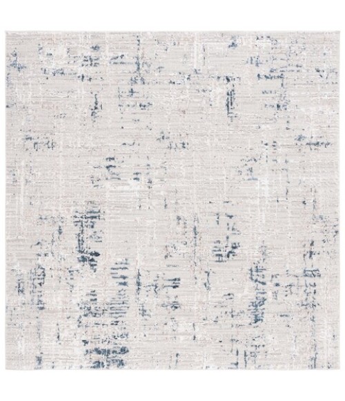 Safavieh Parker Taupe / Grey Blue PRK100 6 ft. 7 in. X 6 ft. 7 in. Square Rug