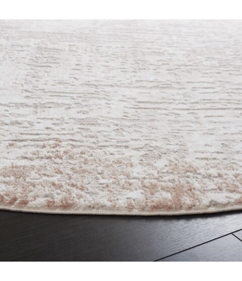 Safavieh Parker Taupe / Grey Gold PRK101 6 ft. 7 in. X 6 ft. 7 in. Round Rug