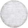Safavieh Parker Grey / Ivory PRK101 6 ft. 7 in. X 6 ft. 7 in. Round Rug