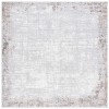 Safavieh Parker Grey / Ivory PRK101 6 ft. 7 in. X 6 ft. 7 in. Square Rug