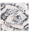 Safavieh Petra Ivory / Blue PTA104 6 ft. 7 in. X 6 ft. 7 in. Square Rug
