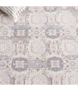 Safavieh Prestige Beige / Light Blue PTE112 6 ft. 7 in. X 6 ft. 7 in. Square Rug