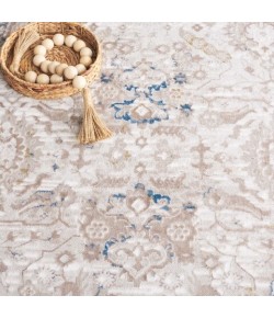 Safavieh Prestige Beige / Blue PTE118 6 ft. 7 in. X 6 ft. 7 in. Square Rug