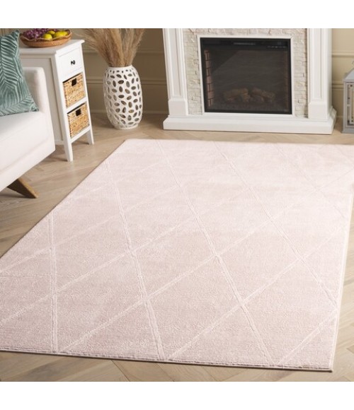 Safavieh Revive Pink REV104 5 ft. 3 in. X 7 ft. 7 in. Rectangle Rug