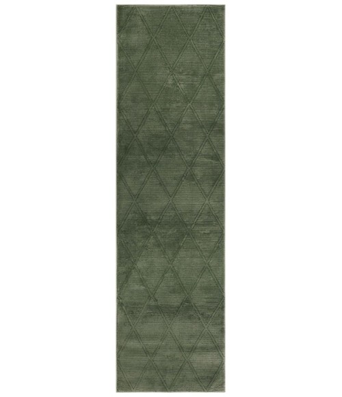 Safavieh Revive Green Rug REV104 2 ft. 3 in. X 10 ft. Runner - Rugs Town Safavieh Revive Green REV104 2 ft. 3 in. X 10 ft. Runner Rug