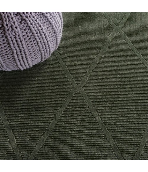 Safavieh Revive Green Rug REV104 3 ft. X 3 ft. Round - Rugs Town Safavieh Revive Green REV104 3 ft. X 3 ft. Round Rug