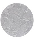 Safavieh Revive Grey REV110 6 ft. 7 in. X 6 ft. 7 in. Round Rug