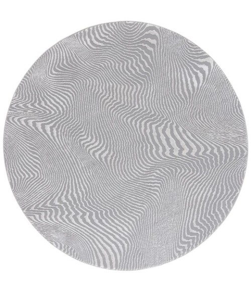 Safavieh Revive Grey REV110 6 ft. 7 in. X 6 ft. 7 in. Round Rug