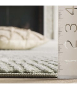 Safavieh Revive Sage / Ivory REV110 2 ft. 7 in. X 5 ft. Rectangle Rug