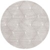 Safavieh Revive Taupe / Ivory REV120 6 ft. 7 in. X 6 ft. 7 in. Round Rug