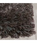 Safavieh Raphsody Shag Charcoal Grey RSG521 2 ft. 7 in. X 4 ft. 7 in. Accent Rug