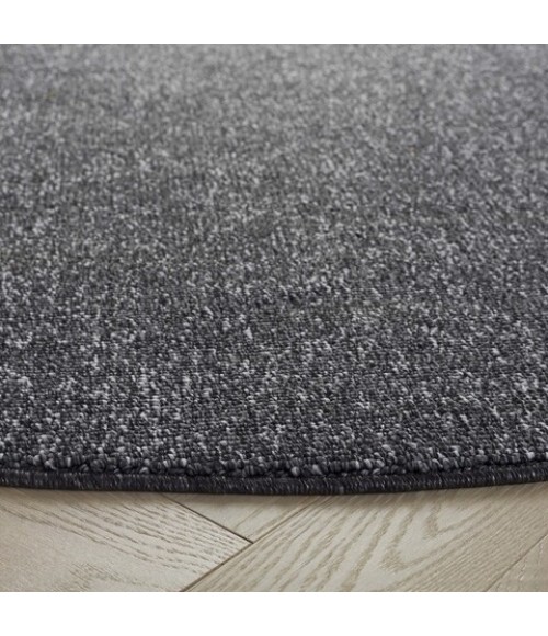 Safavieh River Charcoal RVR600 6 ft. 7 in. X 6 ft. 7 in. Round Rug