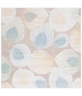 Safavieh Sarasota Grey / Brown SAR110 6 ft. 7 in. X 6 ft. 7 in. Square Rug