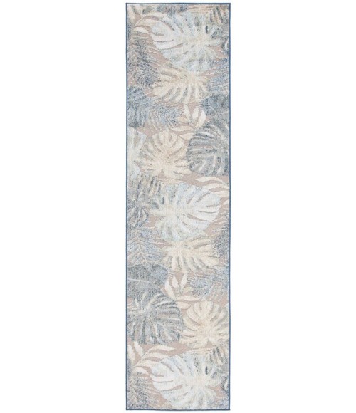 Safavieh Sarasota Light Green / Brown SAR112 2 ft. 3 in. X 9 ft. Runner Rug