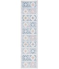 Safavieh Sarasota Light Blue / Grey SAR114 2 ft. 3 in. X 9 ft. Runner Rug