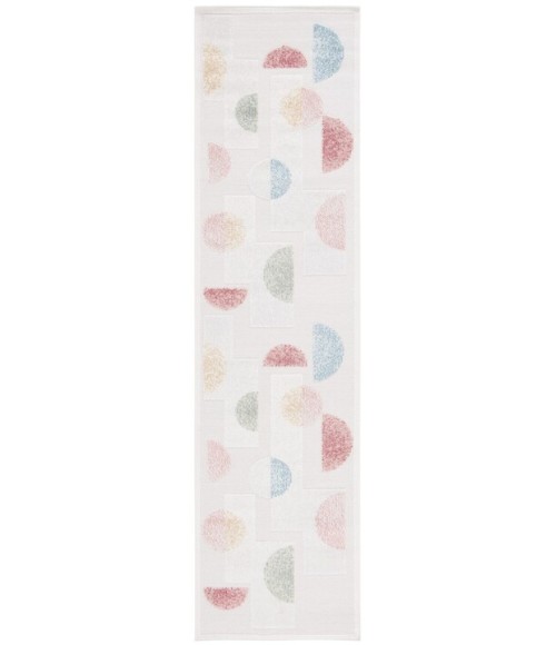 Safavieh Sarasota Grey / Pink Rug SAR116 2 ft. 3 in. X 9 ft. Runner - Rugs Town Safavieh Sarasota Grey / Pink SAR116 2 ft. 3 in. X 9 ft. Runner Rug