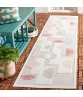 Safavieh Sarasota Grey / Pink Rug SAR116 2 ft. 3 in. X 9 ft. Runner - Rugs Town Safavieh Sarasota Grey / Pink SAR116 2 ft. 3 in. X 9 ft. Runner Rug