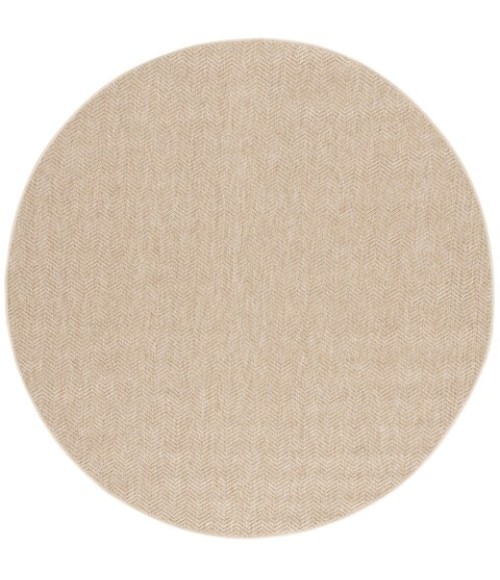 Safavieh Sisal All-Weather Natural SAW402 6 ft. 7 in. X 6 ft. 7 in. Round Rug
