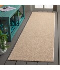 Safavieh Sisal All-Weather Natural SAW420 2 ft. 2 in. X 8 ft. Runner Rug