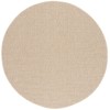Safavieh Sisal All-Weather Natural SAW420 6 ft. 7 in. X 6 ft. 7 in. Round Rug