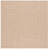 Safavieh Sisal All-Weather Natural SAW420 6 ft. 7 in. X 6 ft. 7 in. Square Rug