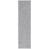 Safavieh Sisal All-Weather Dark Grey SAW420 2 ft. 2 in. X 8 ft. Runner Rug