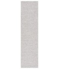 Safavieh Sisal All-Weather Grey / Ivory SAW460 2 ft. 2 in. X 8 ft. Runner Rug