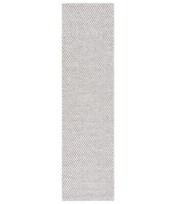 Safavieh Sisal All-Weather Grey / Ivory SAW460 2 ft. 2 in. X 8 ft. Runner Rug
