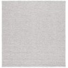 Safavieh Sisal All-Weather Grey / Ivory SAW460 6 ft. 7 in. X 6 ft. 7 in. Square Rug