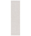 Safavieh Sisal All-Weather Light Grey / Ivory SAW460 2 ft. 2 in. X 8 ft. Runner Rug