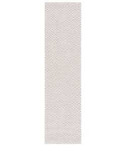 Safavieh Sisal All-Weather Light Grey / Ivory SAW460 2 ft. 2 in. X 8 ft. Runner Rug