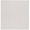 Safavieh Sisal All-Weather Light Grey / Ivory SAW460 6 ft. 7 in. X 6 ft. 7 in. Square Rug