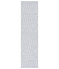 Safavieh Sisal All-Weather Blue / Ivory SAW460 2 ft. 2 in. X 8 ft. Runner Rug