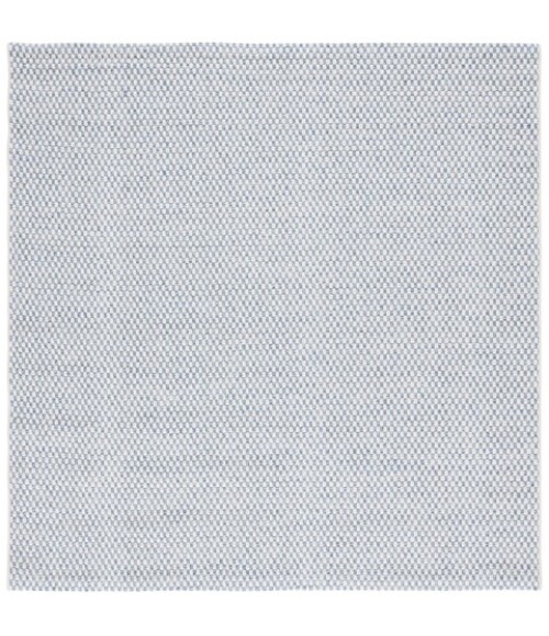 Safavieh Sisal All-Weather Blue / Ivory SAW460 6 ft. 7 in. X 6 ft. 7 in. Square Rug