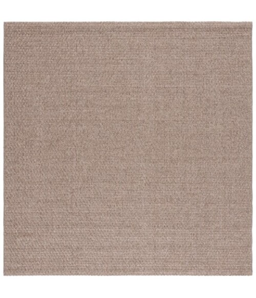 Safavieh Sisal All-Weather Brown SAW460 6 ft. 7 in. X 6 ft. 7 in. Square Rug
