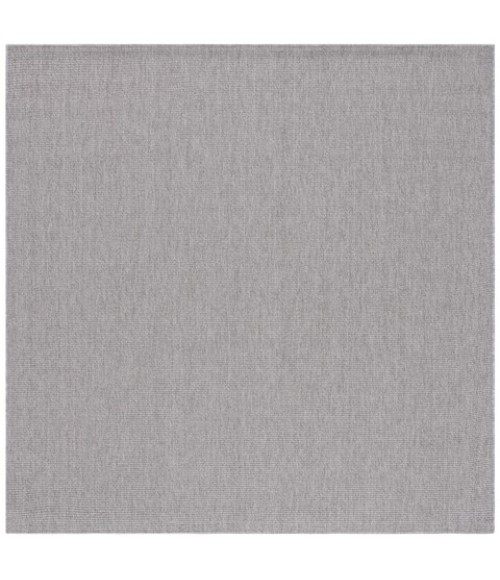 Safavieh Sisal All-Weather Grey SAW642 6 ft. 7 in. X 6 ft. 7 in. Square Rug