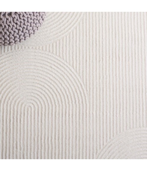 Safavieh Saylor Ivory SAY109 6 ft. 3 in. X 6 ft. 3 in. Round Rug