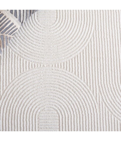 Safavieh Saylor Ivory SAY110 6 ft. 3 in. X 6 ft. 3 in. Round Rug