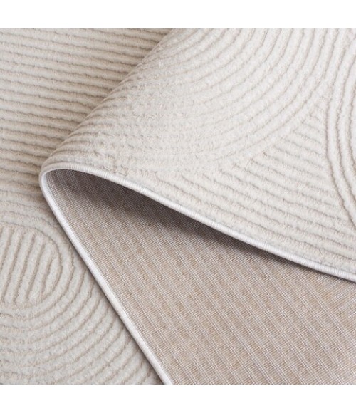 Safavieh Saylor Ivory SAY110 6 ft. 3 in. X 6 ft. 3 in. Round Rug