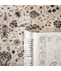 Safavieh Serenity Creme / Brown SER213 5 ft. 1 in. X 7 ft. 6 in. Rectangle Rug