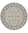 Safavieh Serenity Ivory / Blue SER216 6 ft. 7 in. X 6 ft. 7 in. Round Rug