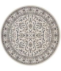 Safavieh Serenity Ivory / Blue SER216 6 ft. 7 in. X 6 ft. 7 in. Round Rug