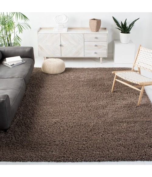 Safavieh California Shag Taupe Rug SG151 2 ft. 3 in. X 10 ft. Runner - Rugs Town Safavieh California Shag Taupe SG151 2 ft. 3 in. X 10 ft. Runner Rug