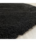 Safavieh California Shag Black / Ivory SG151 2 ft. 0 in. X 3 ft. 0 in. Accent Rug