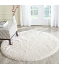 Safavieh Arctic Shag SG270 Ivory 7' X 7' Round Area Rug