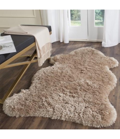 Safavieh Arctic Shag SG270 Taupe 5' X 7' Rectangle Area Rug
